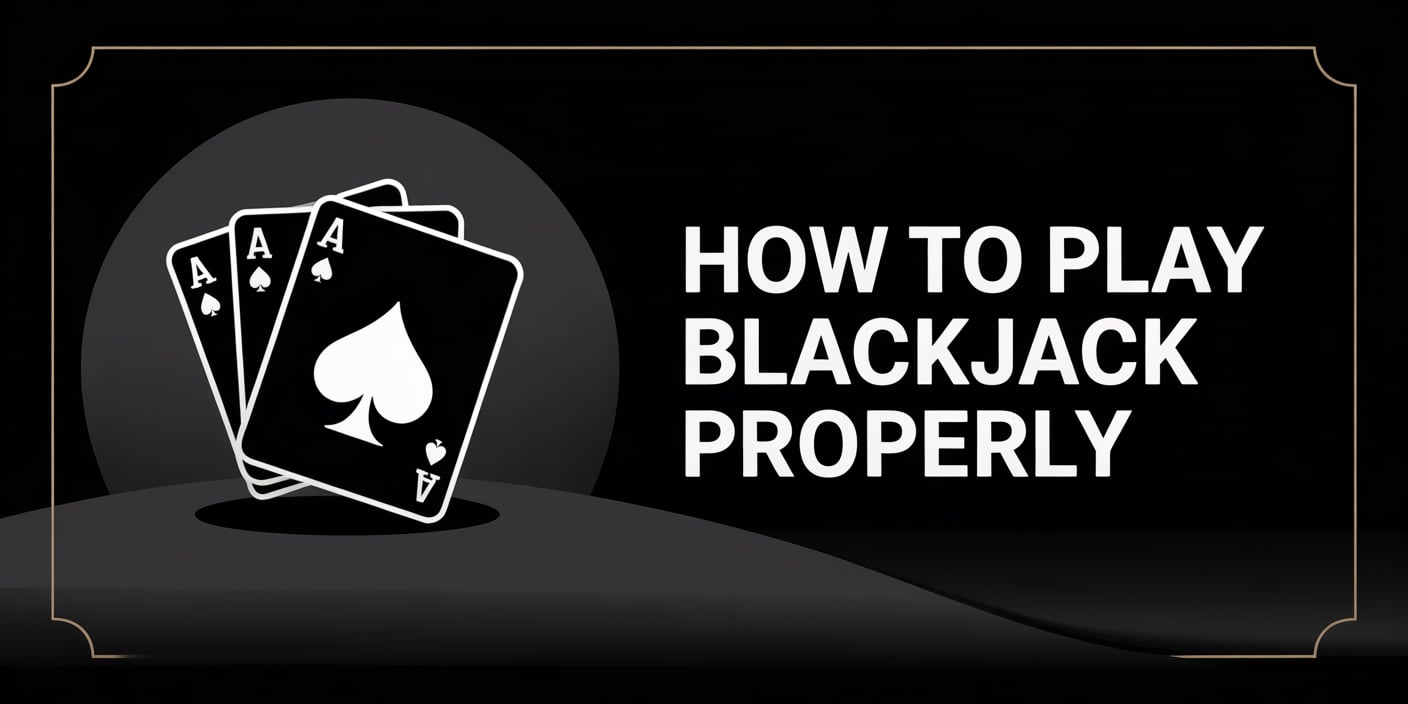 How to Play Blackjack Properly