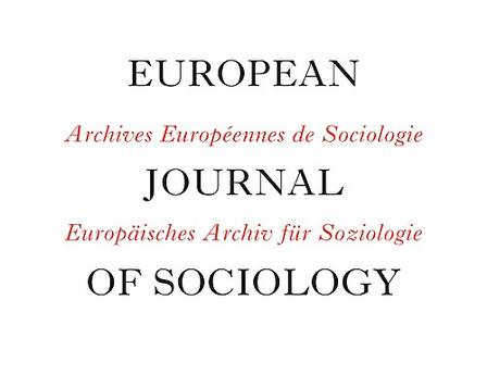European journal of sociology – Archives européennes de sociologie